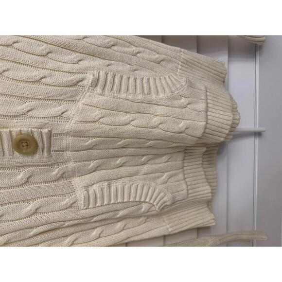 Tommy Hilfiger cable knit hooded sweater size Medium - Picture 3 of 5